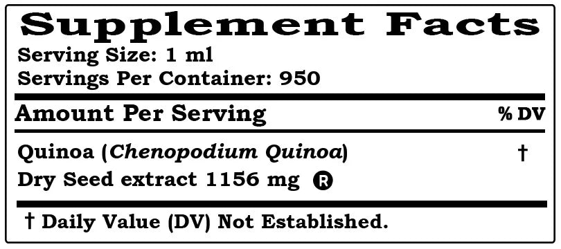 Quinoa Dry Seed Alcohol-Free Liquid Extract Glycerite 32 Fl.Oz Z811869