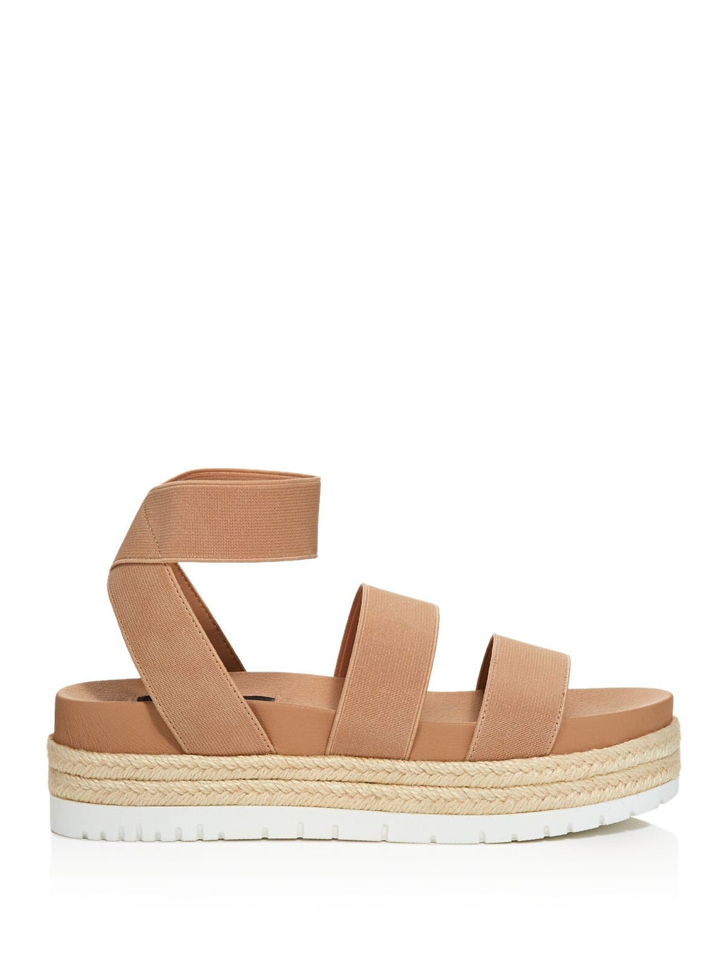 Beige Jute Espadrille Slip On Shoes S439069