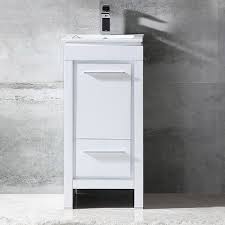 Gray Oak Bathroom Cabinet with Sink H97868