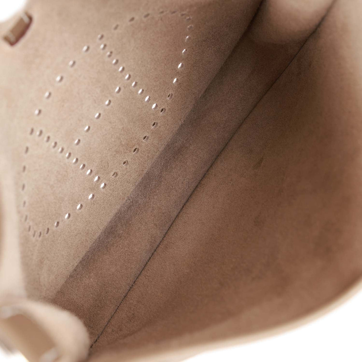 Pre-owned Etoupe Clemence Leather Bag F8926