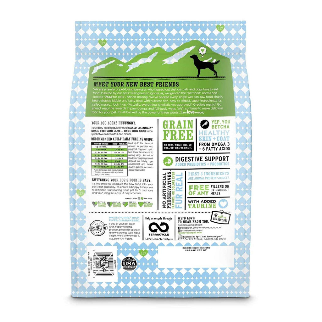 Dry Dog Food Lamb Bison L247692