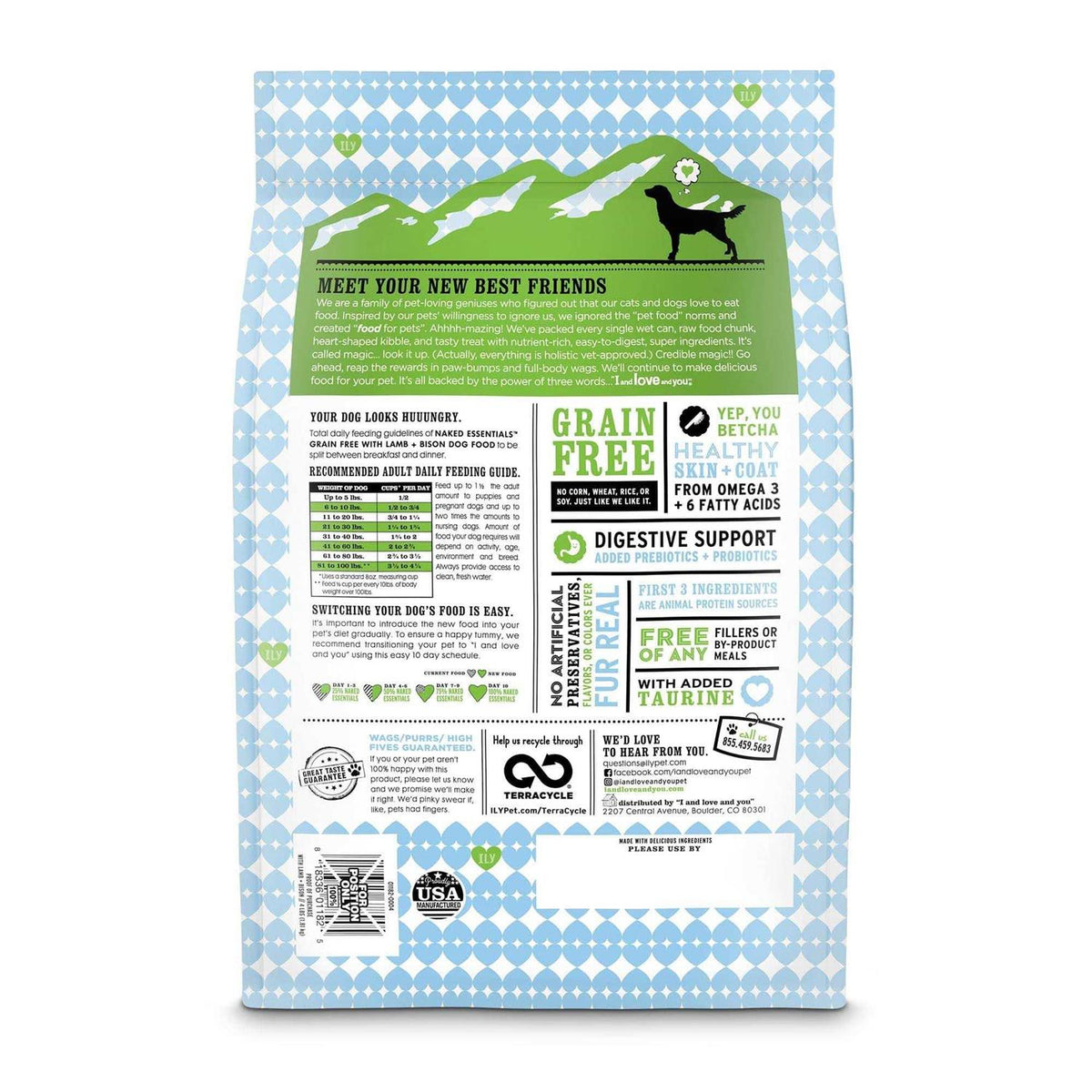 Dry Dog Food Lamb Bison L247692