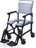 Adjustable Commode Shower Chair with Wheels B58122
