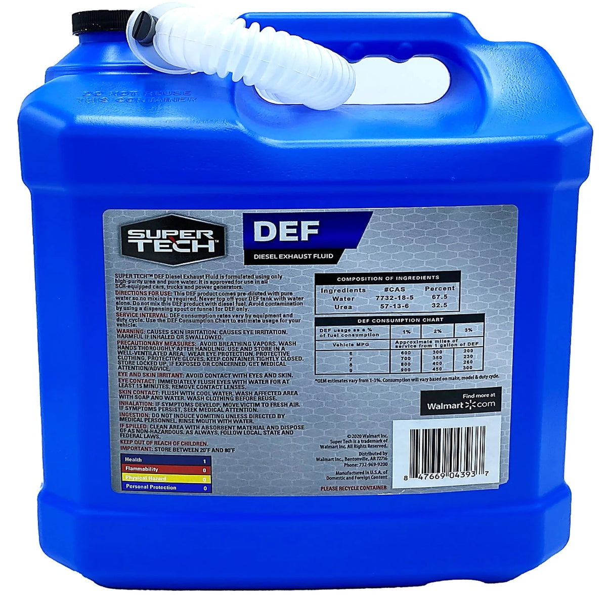 2.5 Gallon Diesel Exhaust Fluid H79497