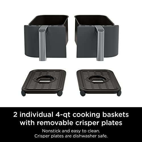 Grey 10QT DualZone Air Fryer Y6305