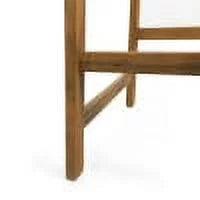 Acacia Wood Backed Barstools, Set of 4 W9326