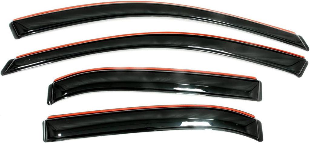 In-Channel Side Window Deflector 4-Piece Set R4781