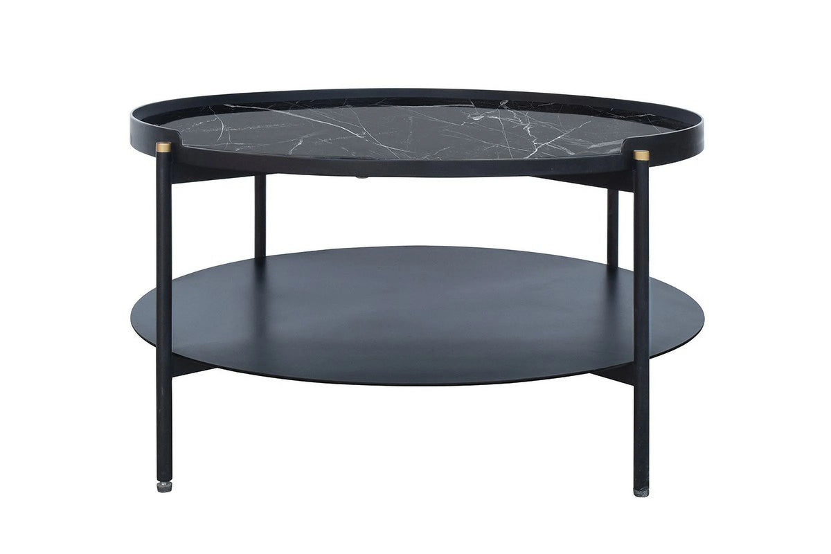 Black Metal Coffee Table P22119