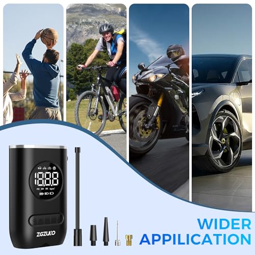 150PSI Cordless Portable Air Compressor Tire Inflator D4356