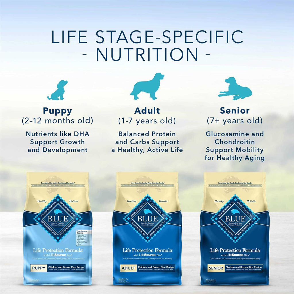 Chicken & Brown Rice Dry Puppy Dog Food N56803