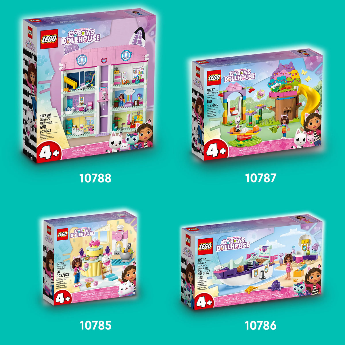 8-Room Building Toy Set D314259