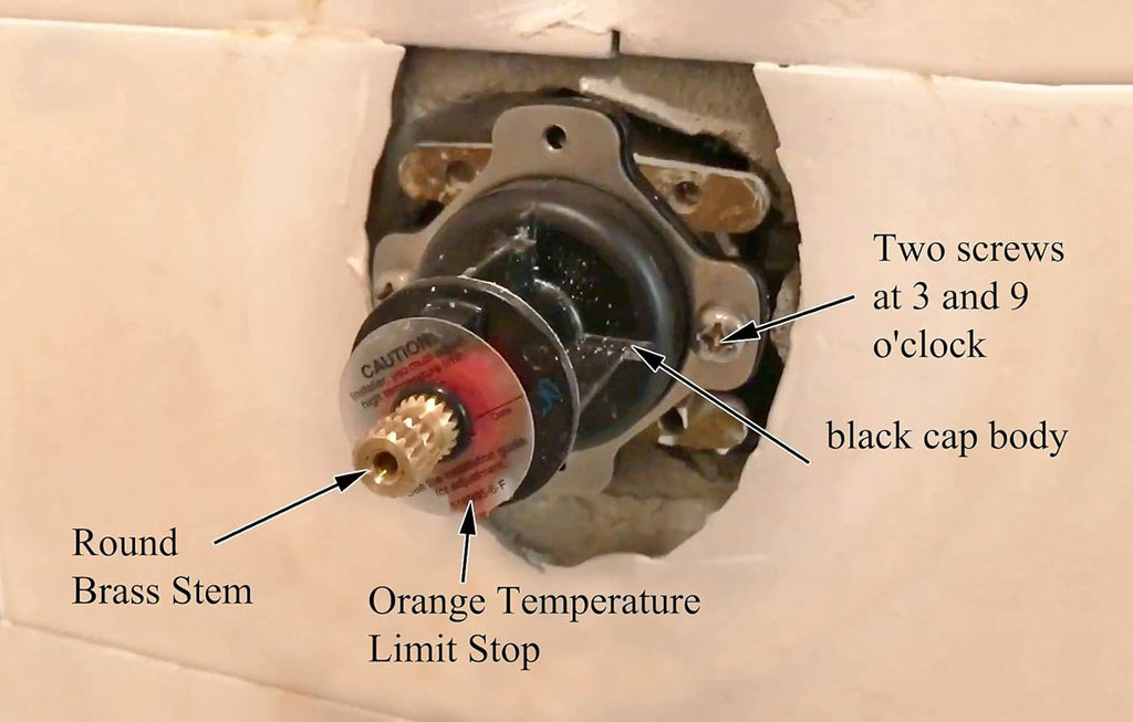 Mixer Balancing Cap Stem Assembly Replacement for Pressure Balance Shower Valve U797