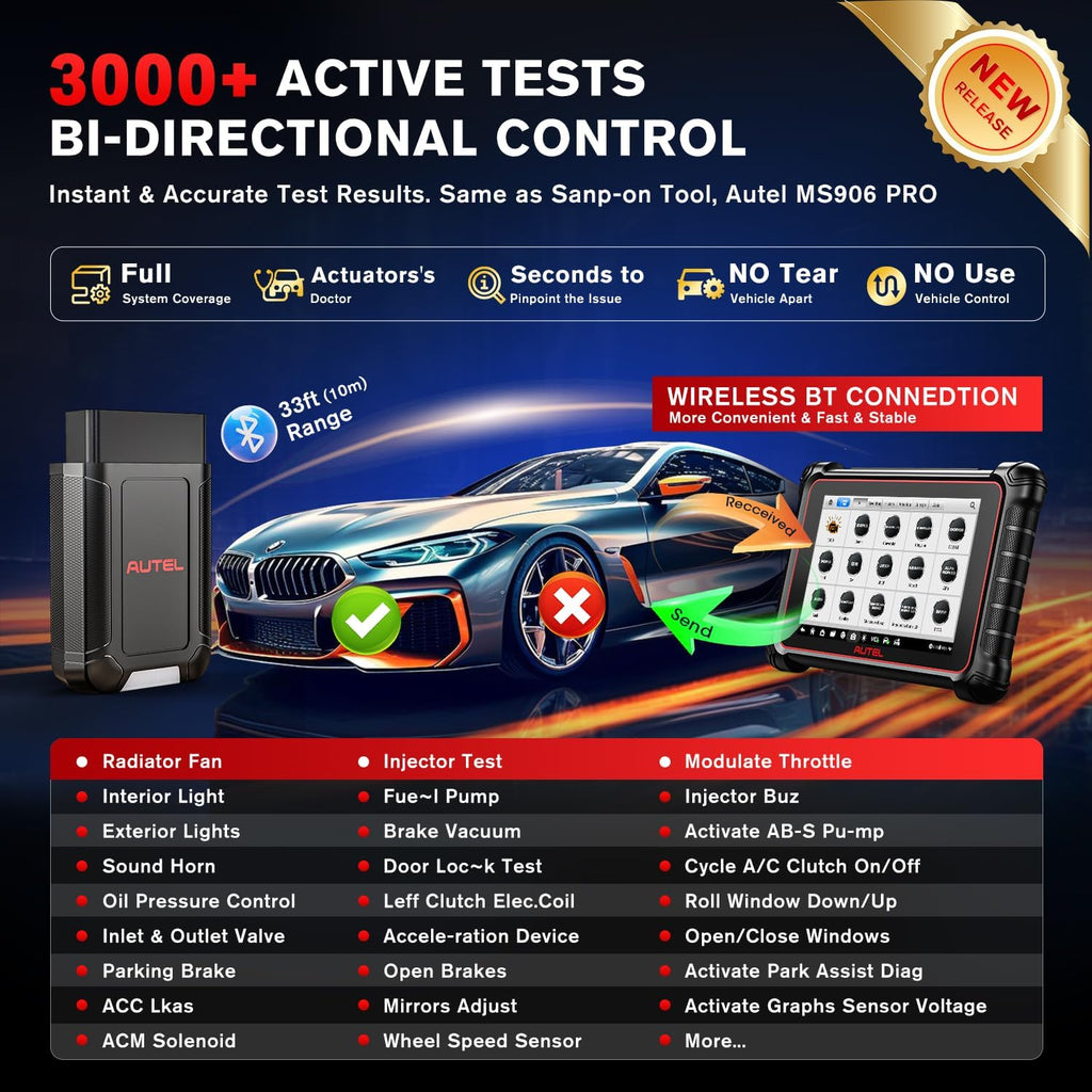 2024 OS 11 Bidirectional Scan Tool U21349
