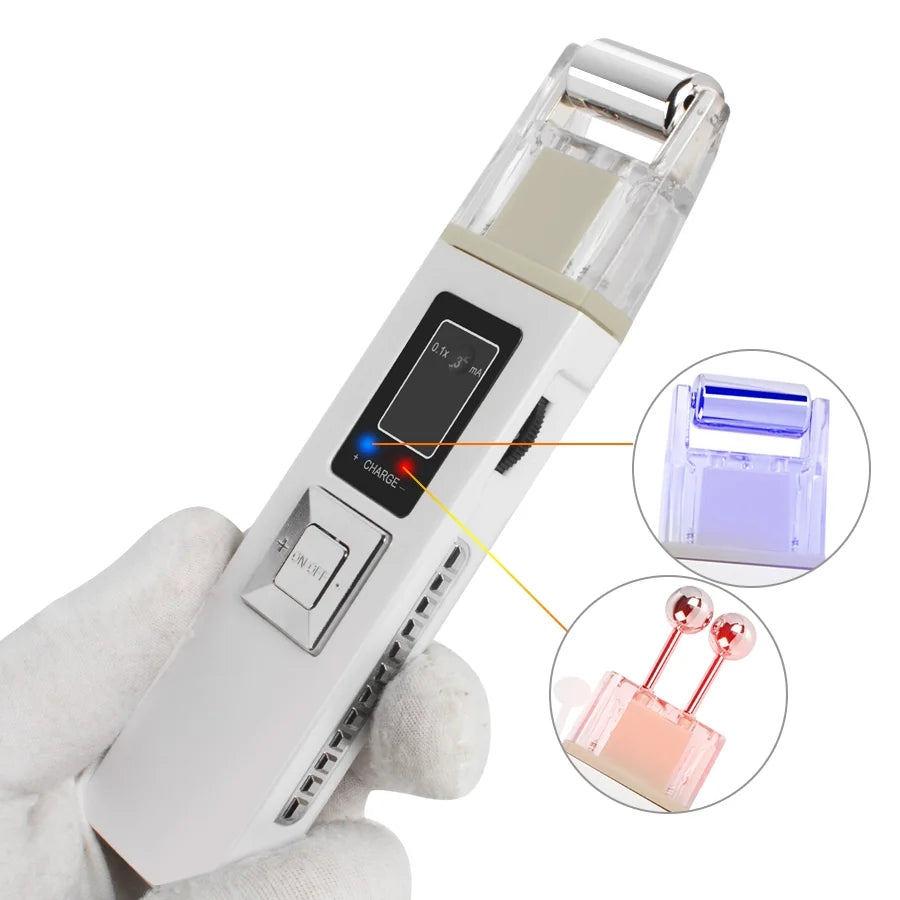 Portable Galvanic Microcurrent skin firming machine Anti-aging Massager N93406