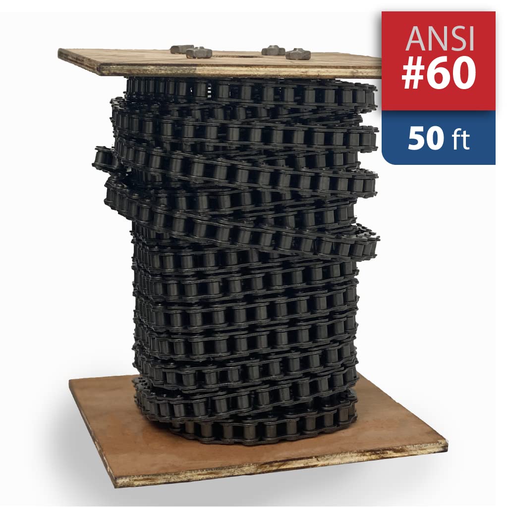 50 Feet Carbon Steel Roller Chain T68526