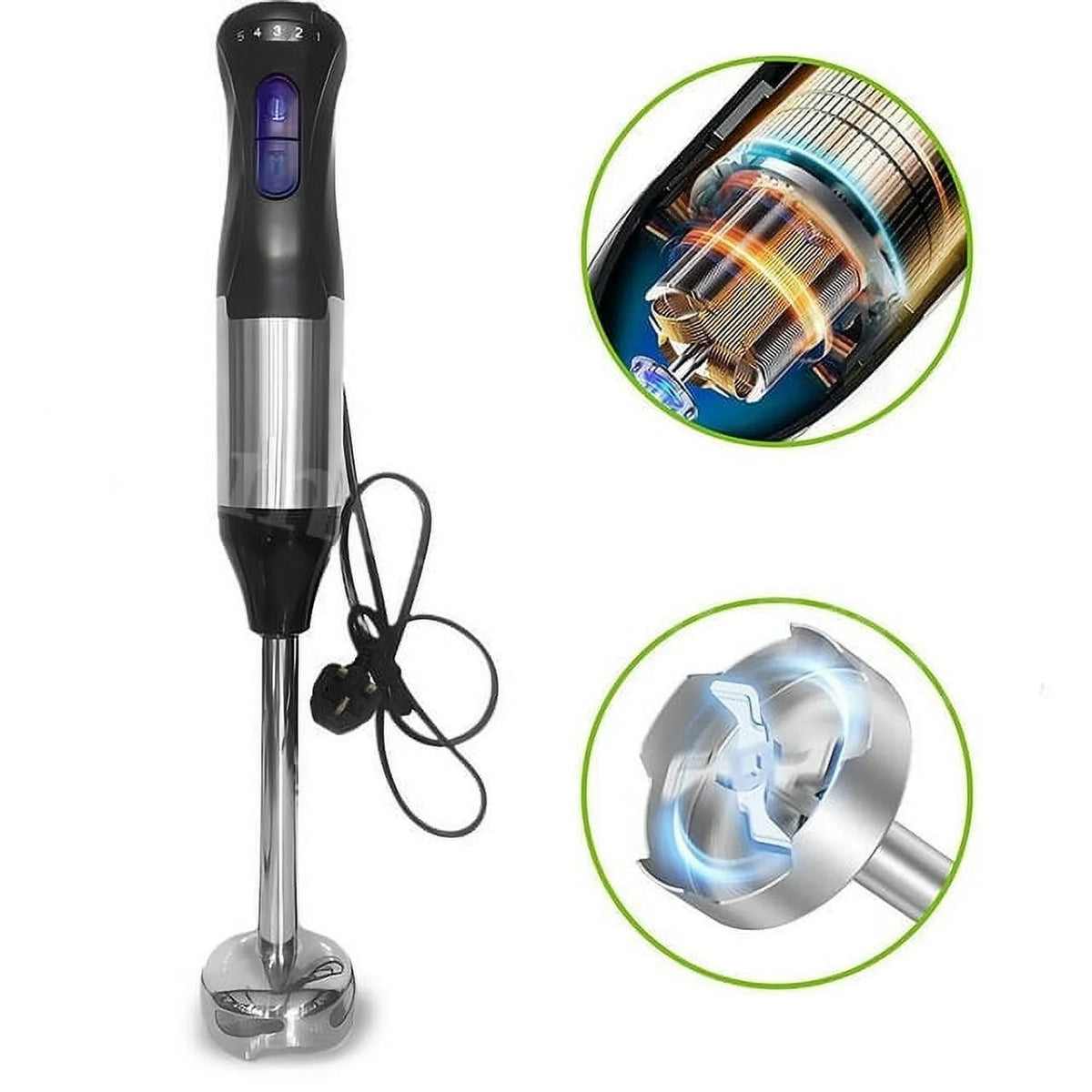 1000W 4-in-1 5-Speed Immersion Hand Blender G789078
