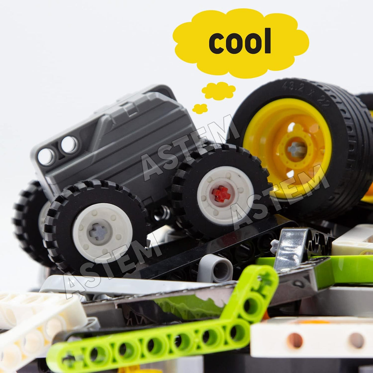 Regular-Sized Mechanical Building Block Parts Include Brick, Bush, Technic Pin D2977