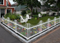 Vinyl No-Dig Picket Fence Kit - 2 Pack (30in H x 42in W) Q9735
