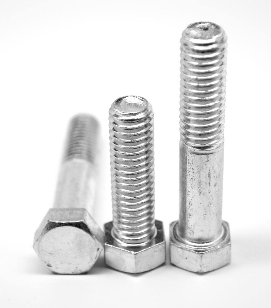 7/16x22-20 x 5 1/2x22 Grade 5 Hex Cap Screw Medium Carbon Steel Zinc Plated A18428