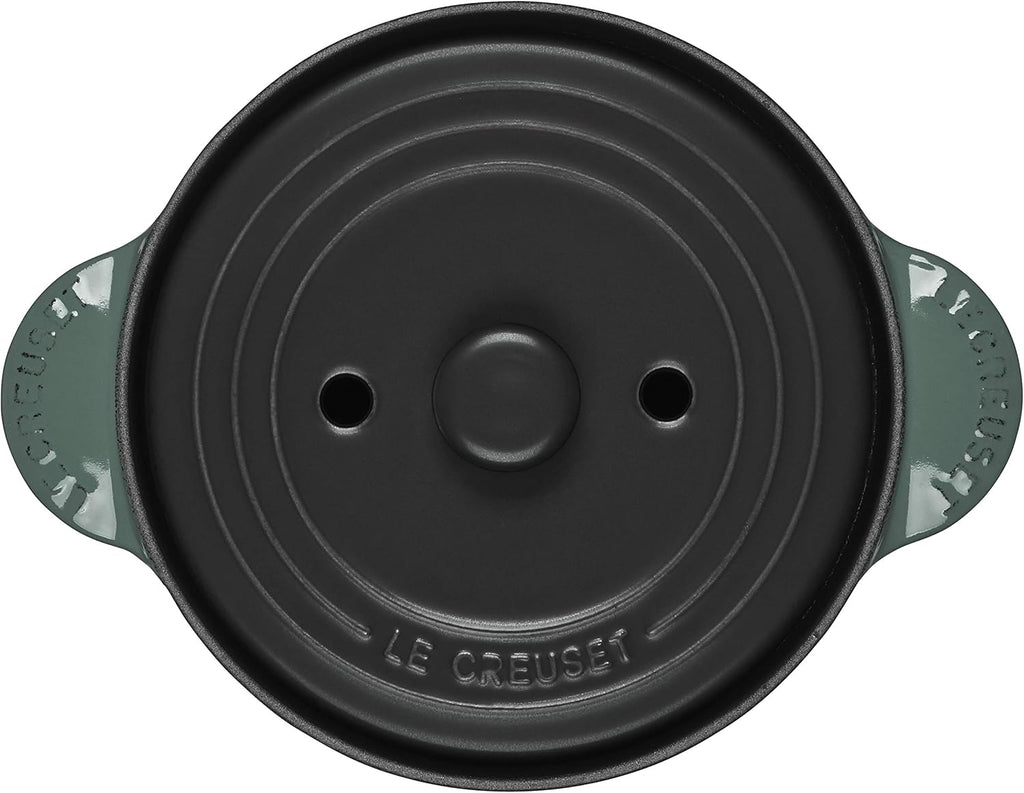 Enameled Cast Iron Rice Pot with Stoneware Insert, 2-1/2-Quart W658693