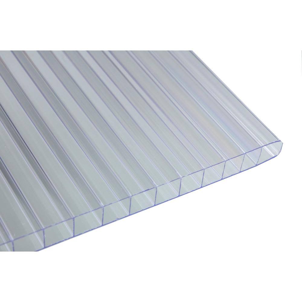 Clear Twin Wall Polycarbonate Sheet M994548