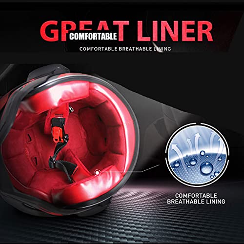 Motorcycle Helmet Full Face Flip Open Helmet DOT Certified I66655