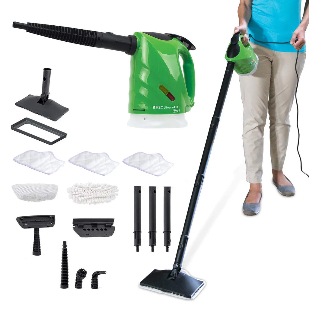 Multiple Purpose Steam Cleaning System with 2pk Floor Pads A7304