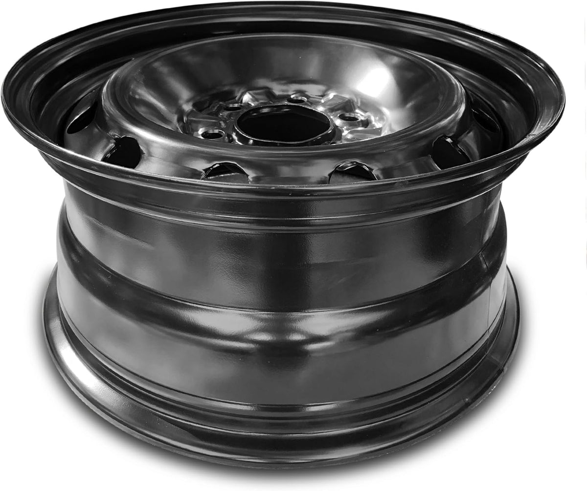 17 Inch 6 Lug Black Steel Wheel Rim U202