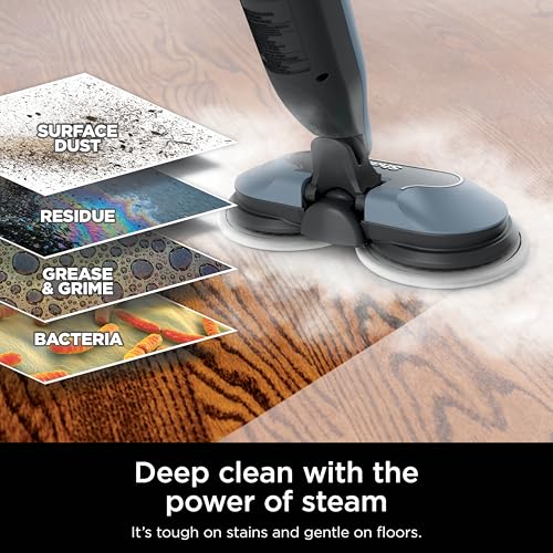 All-in-One Hard Floor Steam Mop with 3 Steam Modes & LED Headlights U770