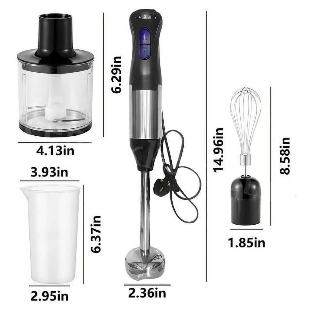 1000W 4-in-1 5-Speed Immersion Hand Blender G789078