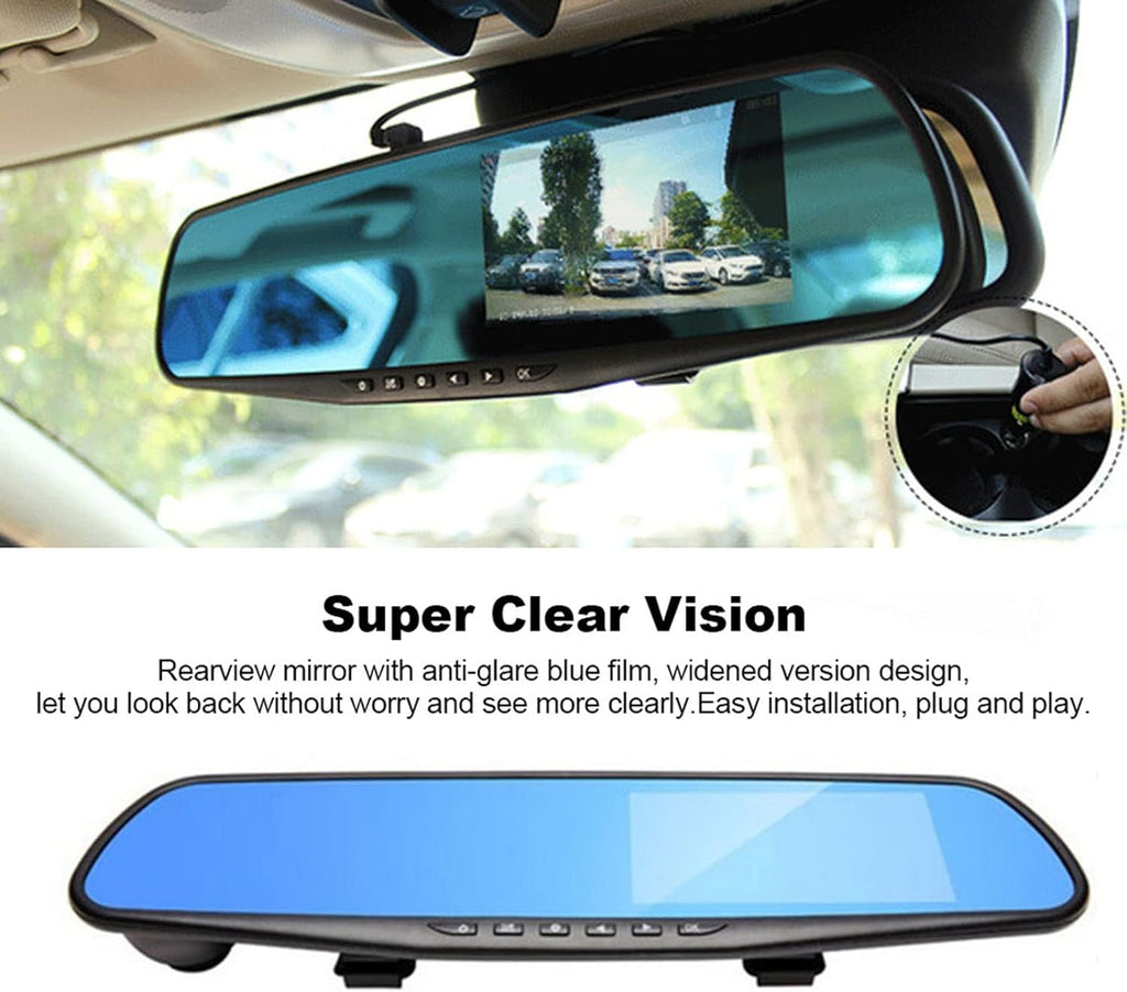 1080P Full HD Dual Camera Dash Cam 170 Wide Angle E212110