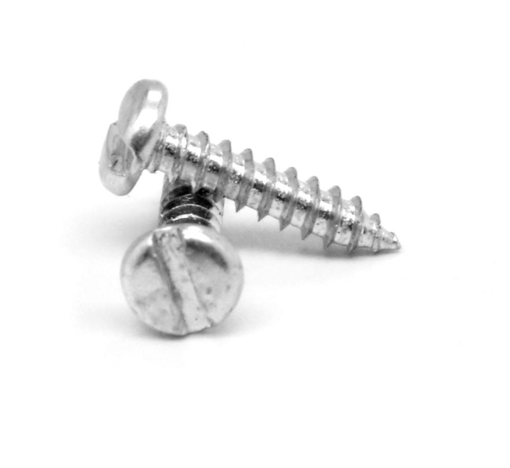 5/8 Sheet Metal Screw Slotted Pan Head Type A Zinc Plated W27832