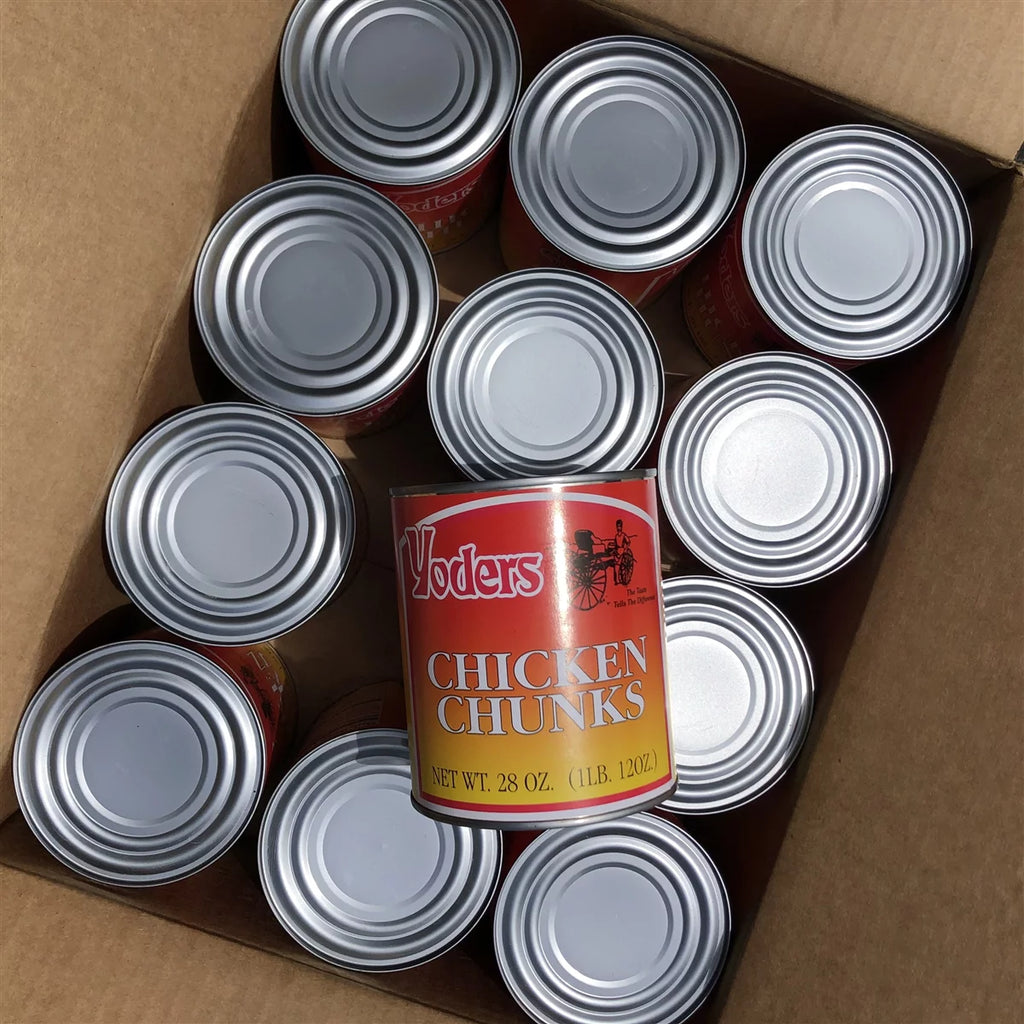 Canned Chicken Chunks 28 oz Z565