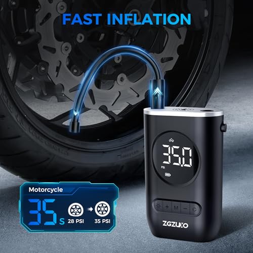 150PSI Cordless Portable Air Compressor Tire Inflator D4356