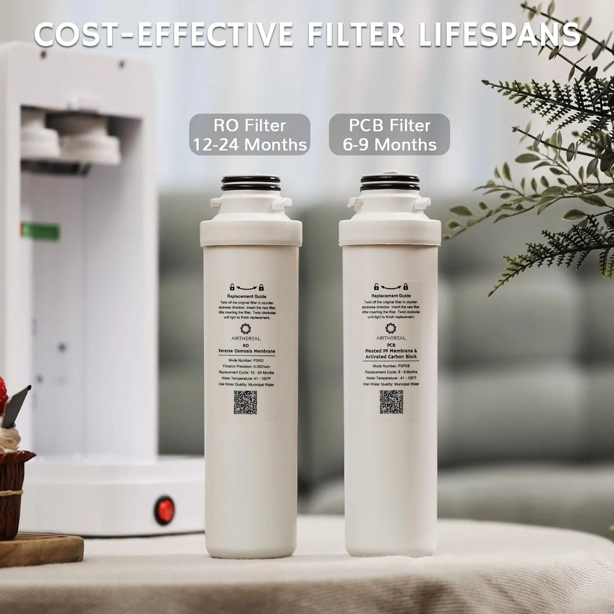Reverse Osmosis Countertop Water Filter with Glass Pitcher G10424