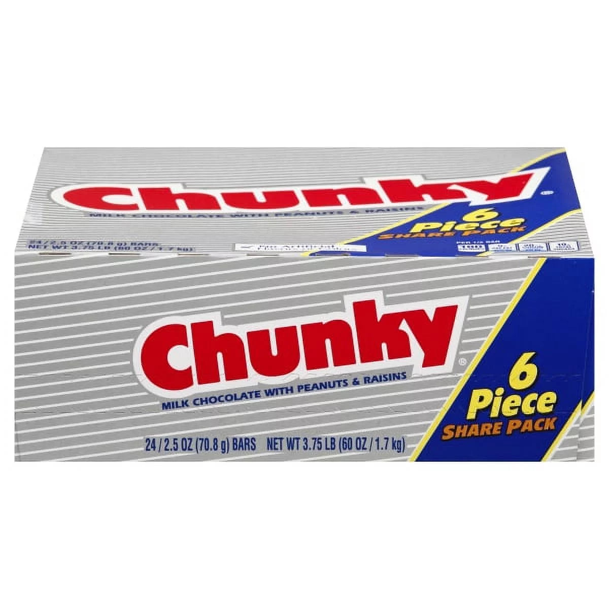 2.5 oz Pack of 24 Milk Chocolate Candy Bars B958