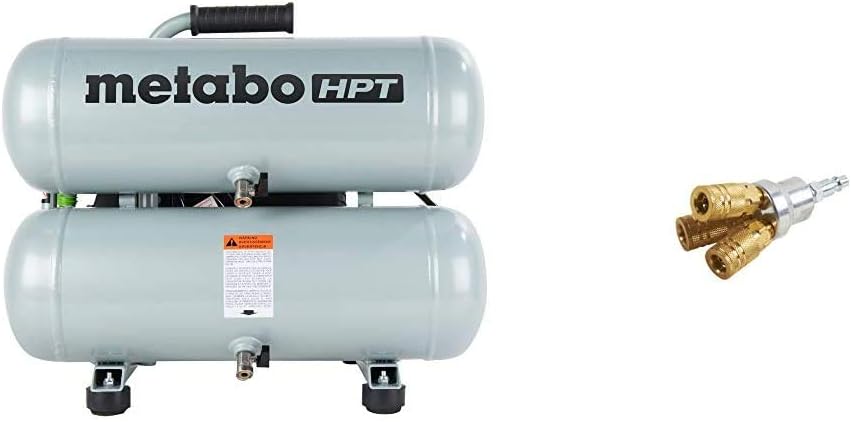 4-Gallon Electric Twin Stack Portable Cast Iron Oil Lubricated Air Compressor C317