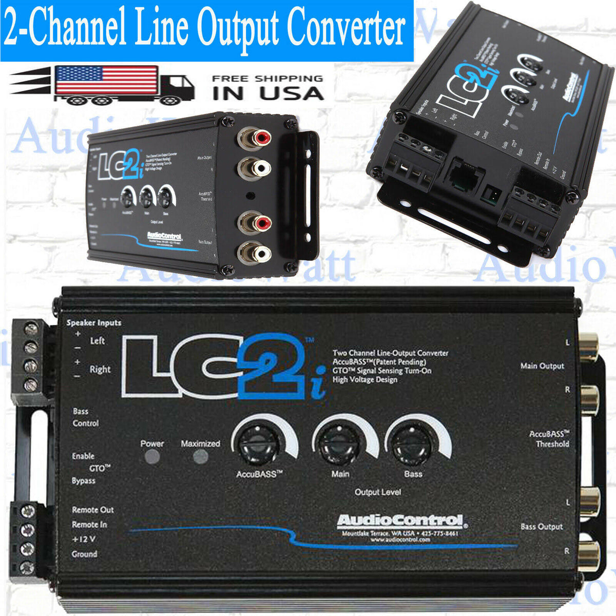 Line-output Converter 2 Channel P790