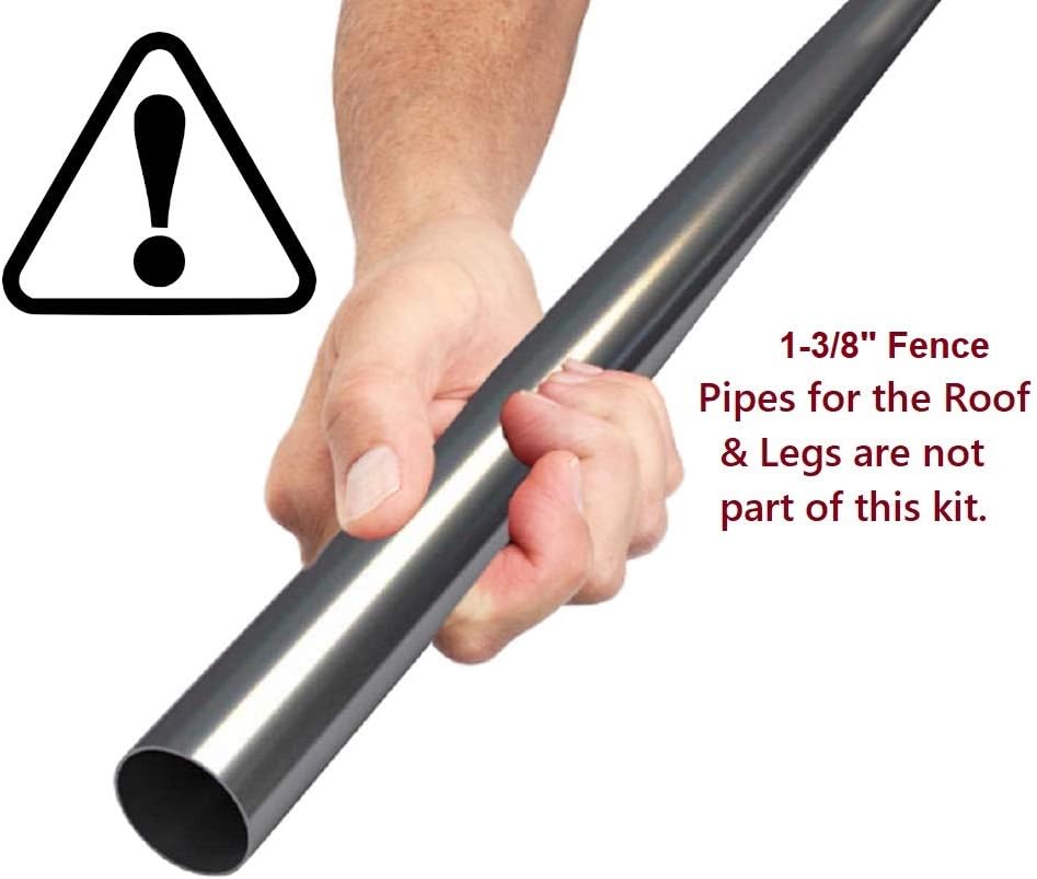 High Peak Canopy Fittings Kit 6-Leg-9pc Z5696