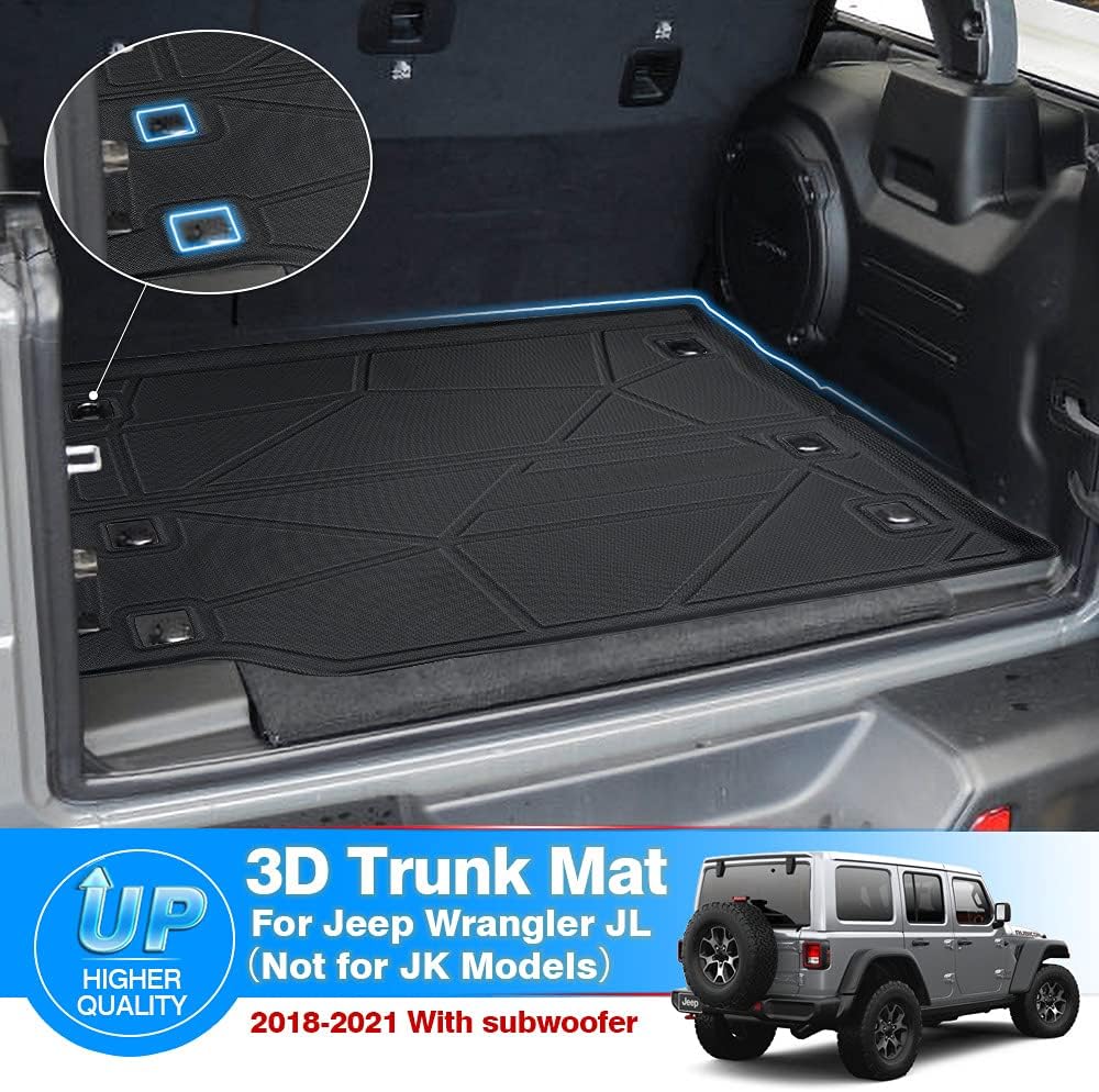 Custom Fit Cargo Liner 3D Trunk Floor Mat Anti-Slip I103718