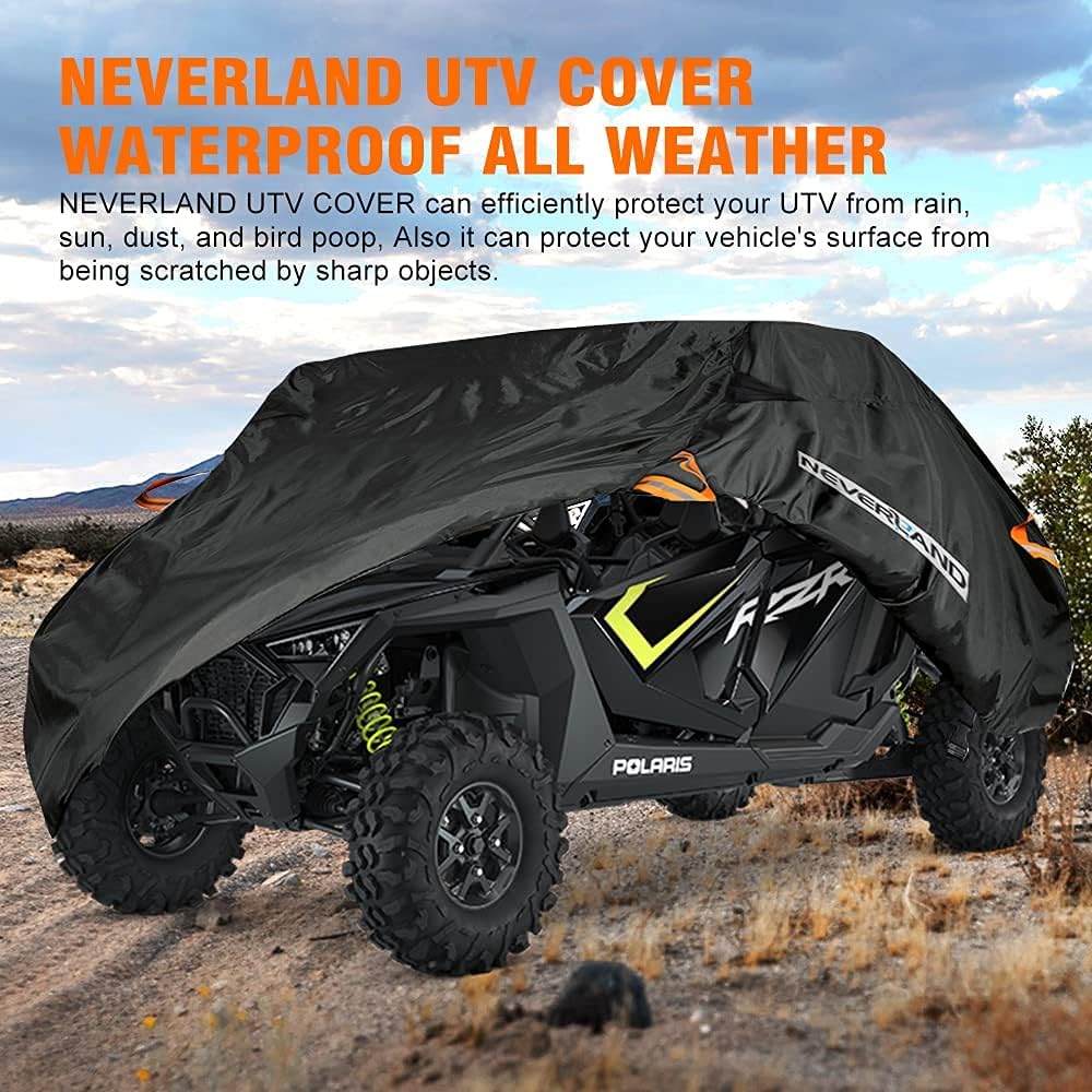 UTV Cover Sun-UV Rain Snow Protector 4-6 Passenger T821467
