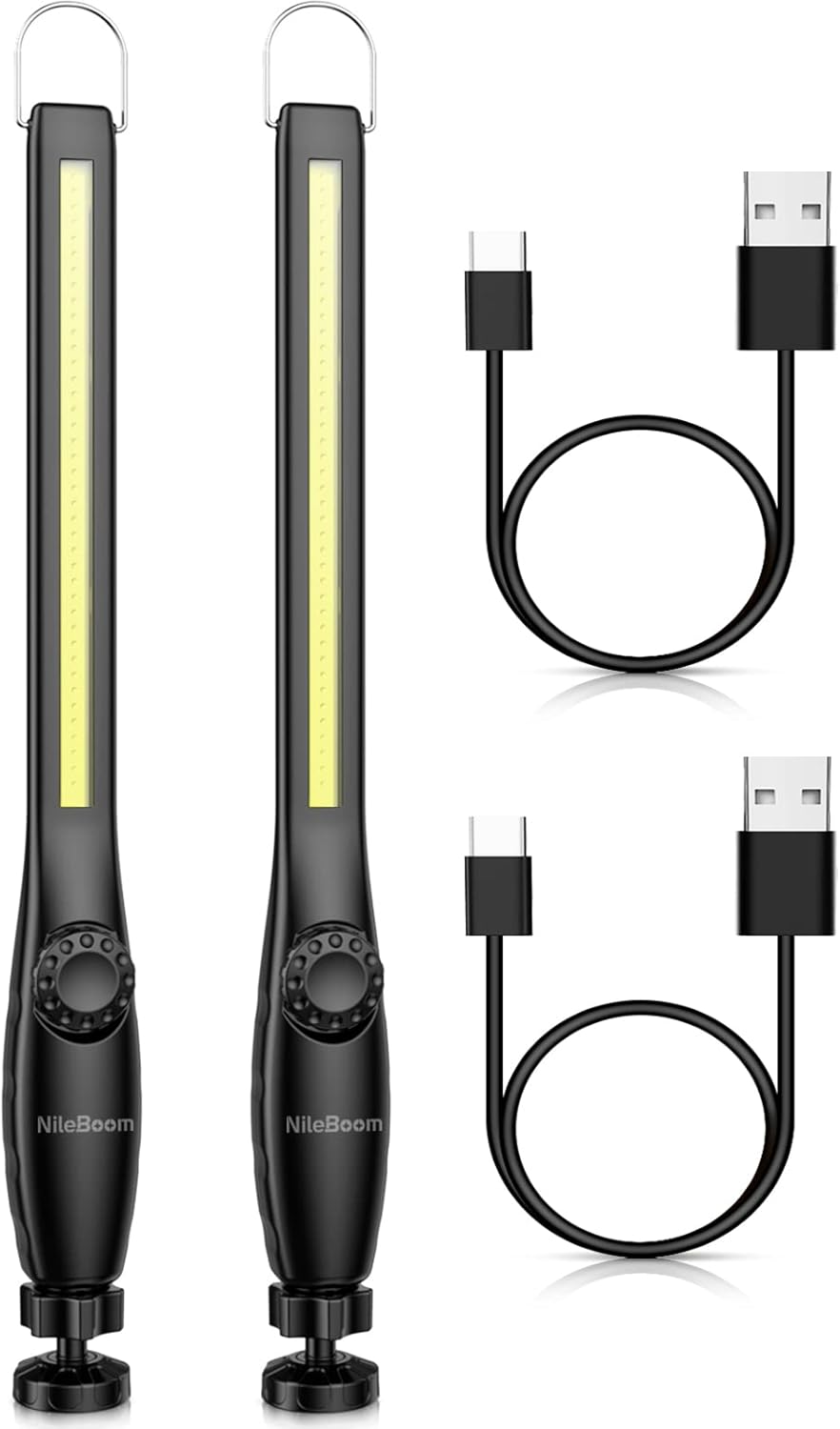 800 Lumens Rechargeable COB LED Work Light 4 Pack P9888