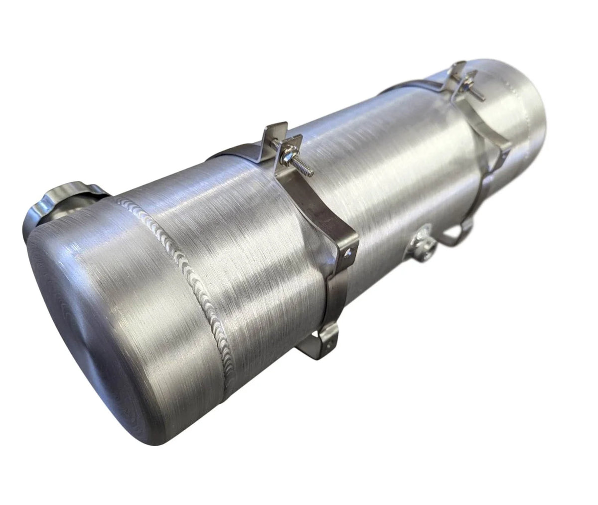 6x14 End Fill Round Spun Aluminum Gas Tank 1.4 Gallon U3428