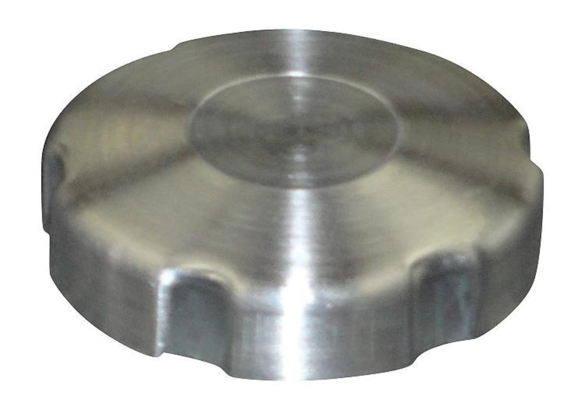6x14 End Fill Round Spun Aluminum Gas Tank 1.4 Gallon U3428