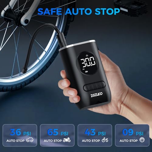 150PSI Cordless Portable Air Compressor Tire Inflator D4356
