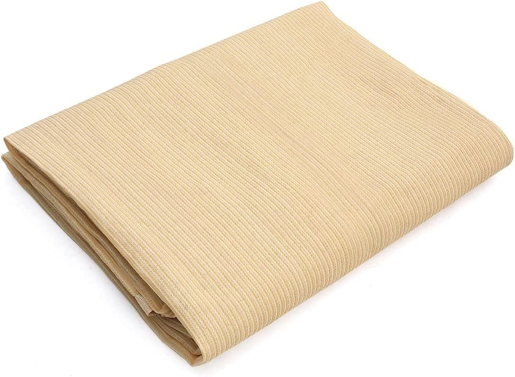 90% Shade Cloth with Grommets 12' x 20' Wheat R8822