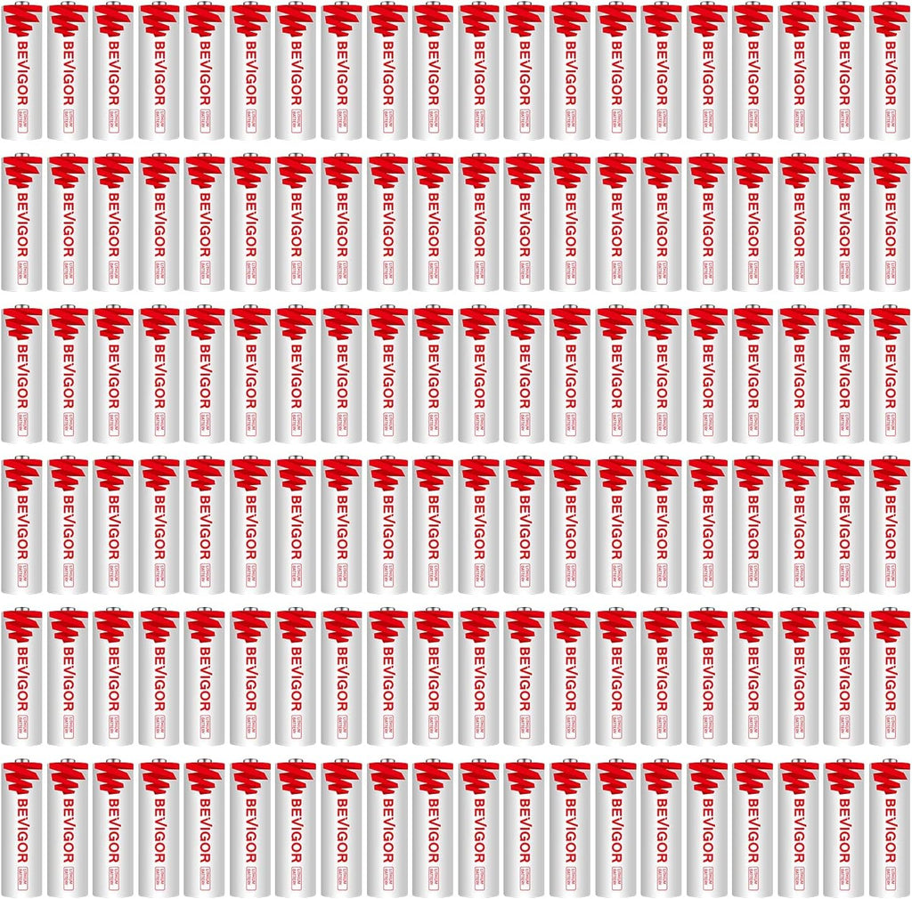 Lithium AA Batteries 120 Pack 1.5V 3000mAh N13838