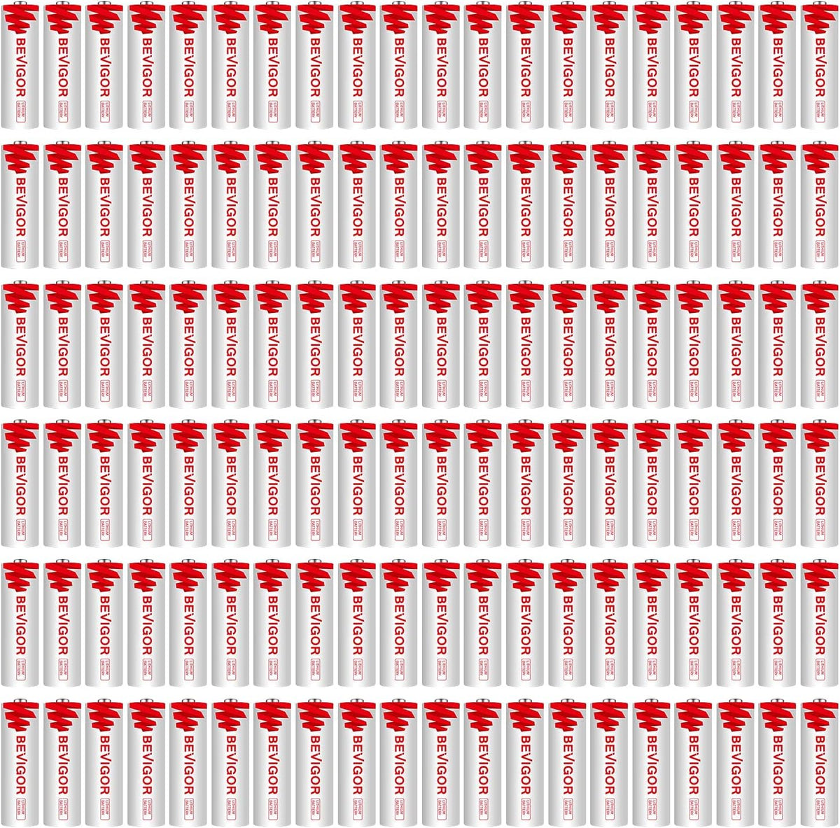 Lithium AA Batteries 120 Pack 1.5V 3000mAh N13838