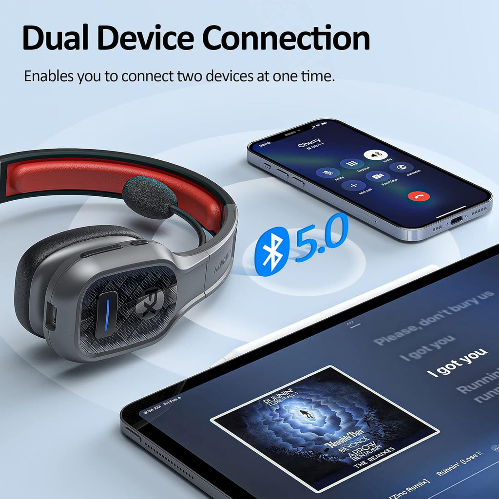 Bluetooth Headset with Microphone Noise Canceling W39256