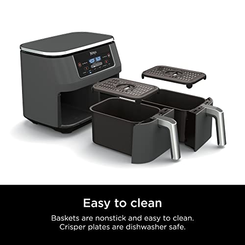 Grey 10QT DualZone Air Fryer Y6305